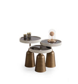 Olivia Beistelltisch Set (Ecru)