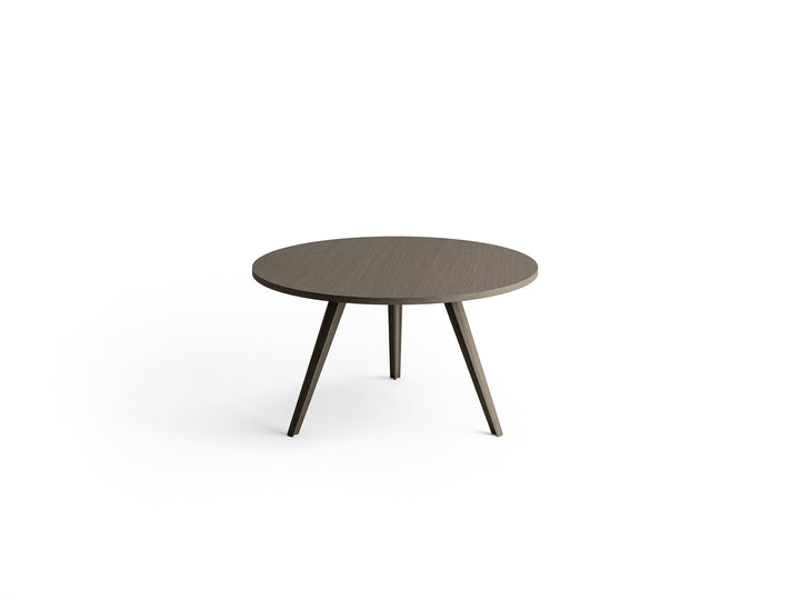 Bistrot dining table round wooden top