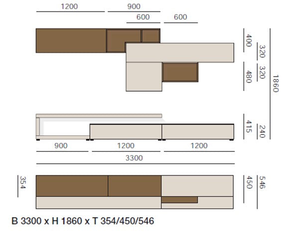 Lampo Tv-Möbel L6C21