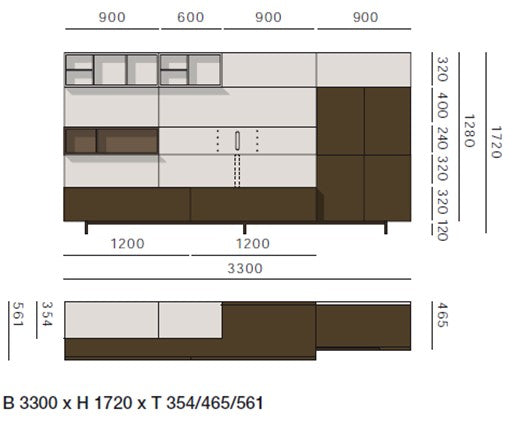 Lampo Tv-Möbel L6C24