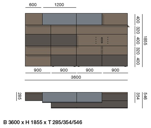 Lampo Tv-Möbel L6C26