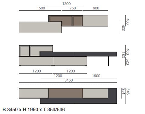 Lampo Tv-Möbel L6C02