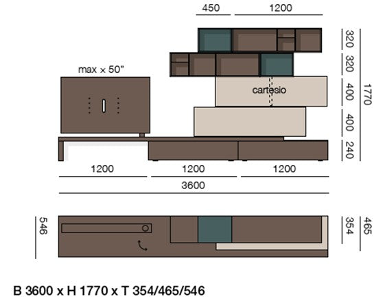 Lampo Tv-Möbel L6C33