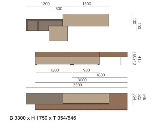 Lampo Tv-Möbel L6C06