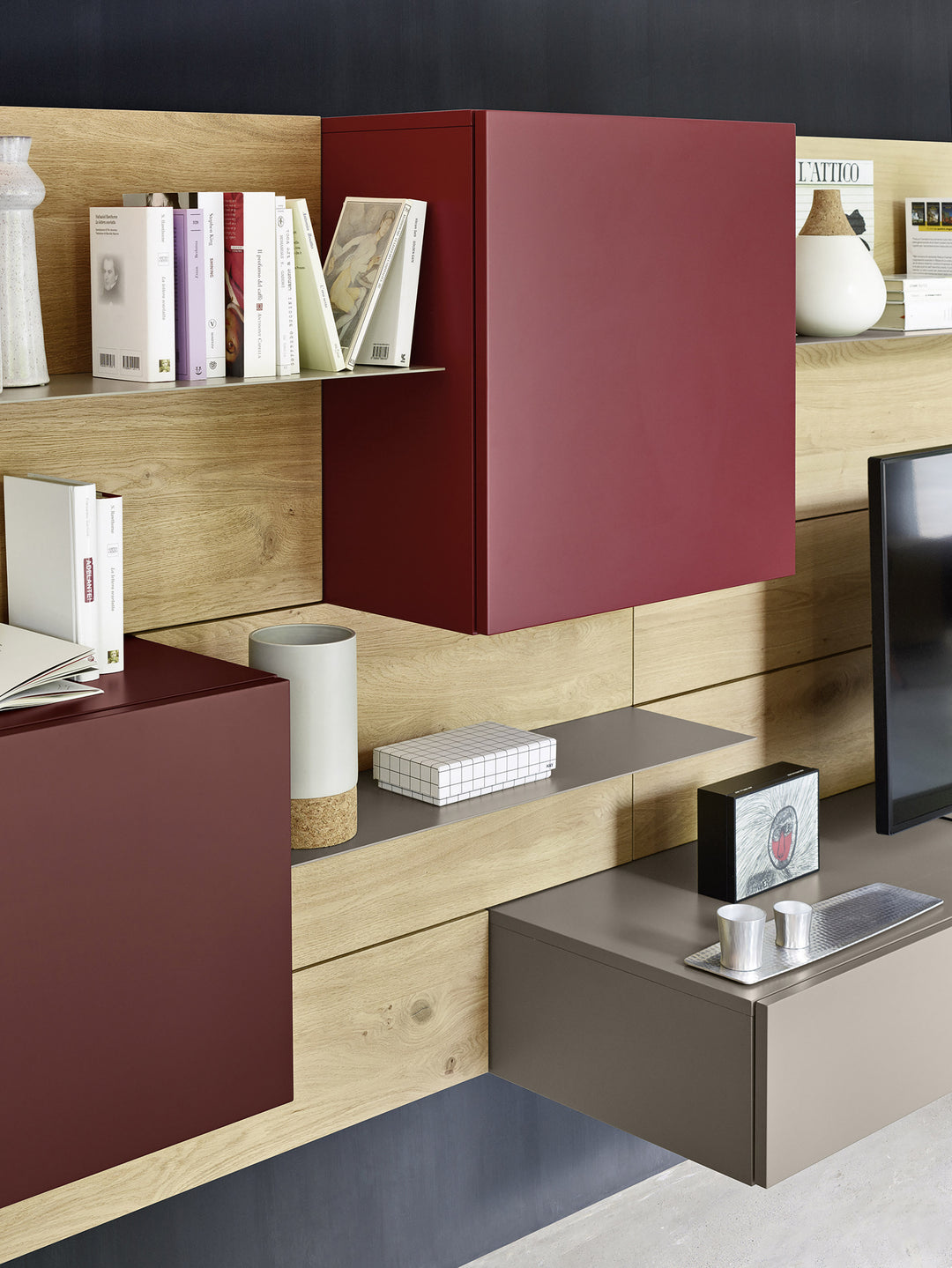 Lampo Tv-Möbel schwebend L6C27