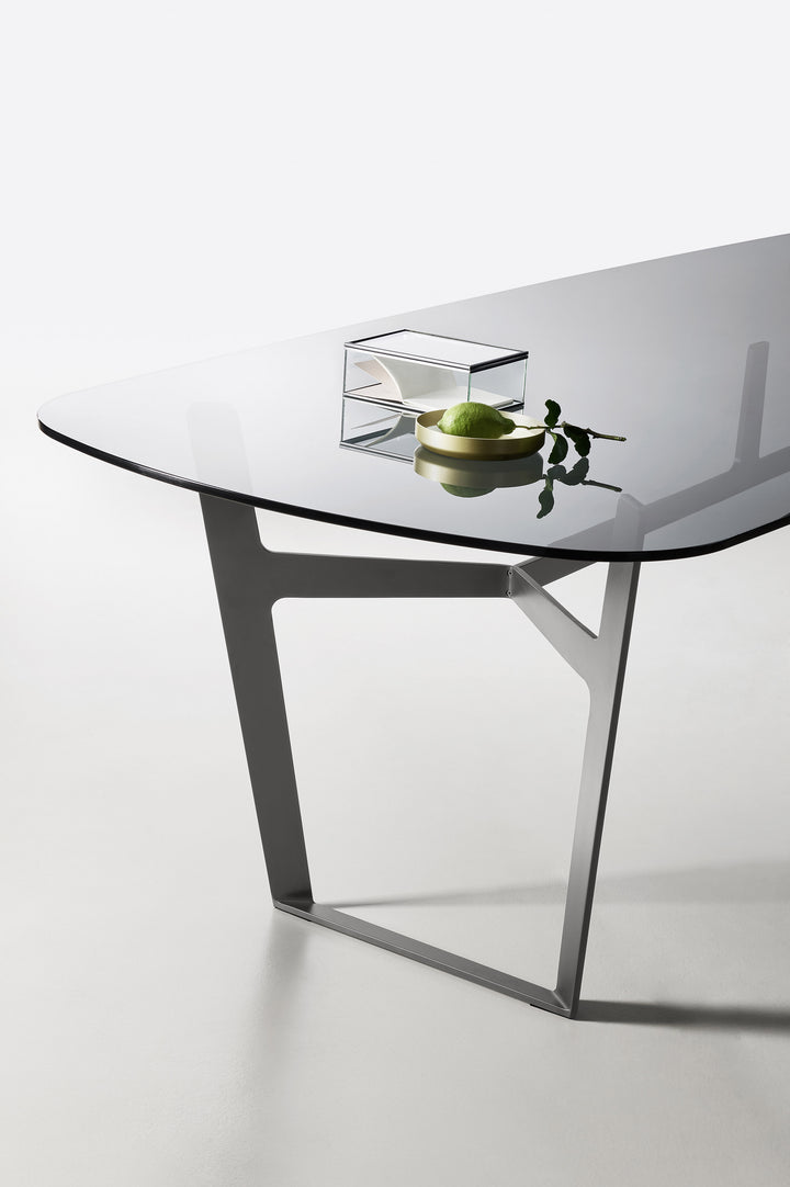 Obi Esstisch Glasplatte