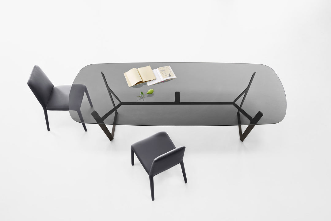 Obi Esstisch Glasplatte