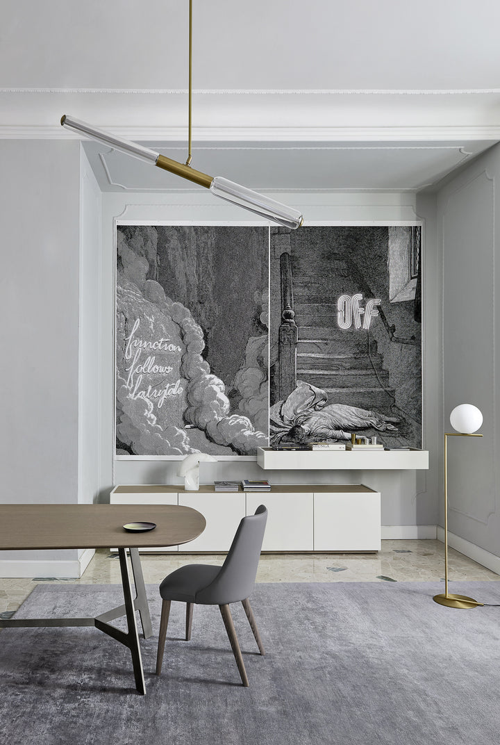 Vertigo Esstisch Melaminplatte