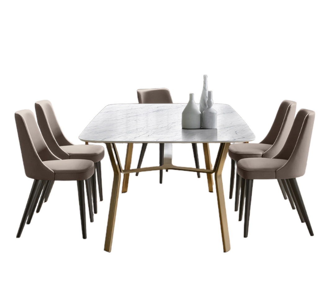 Iron Esstisch Keramikplatte