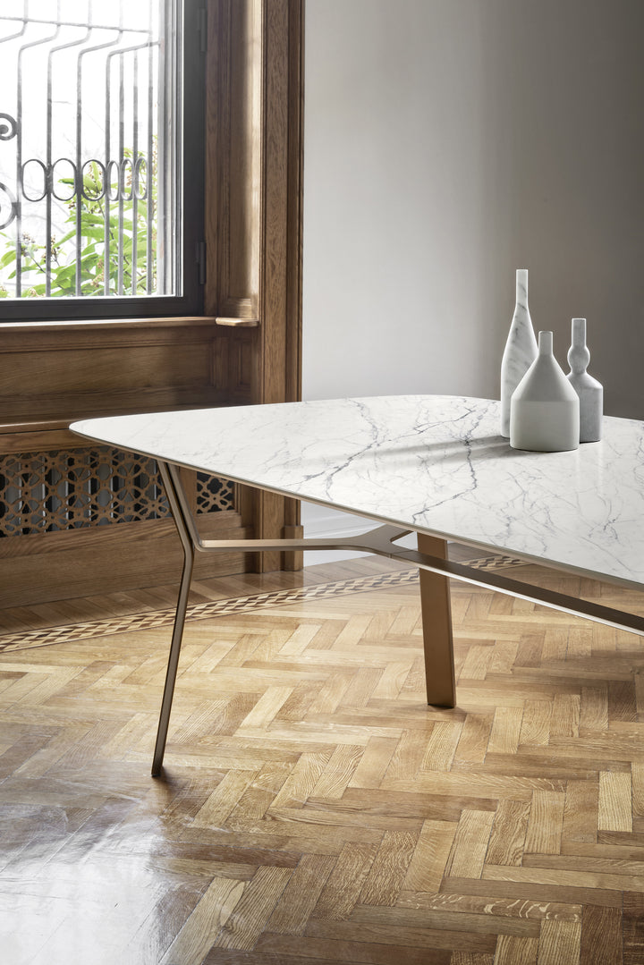 Iron Esstisch Keramikplatte