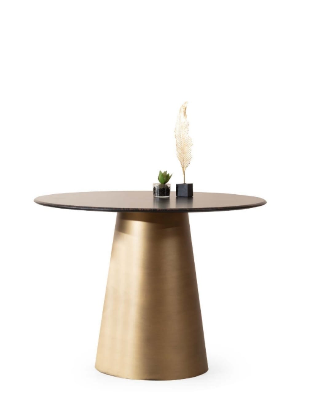 Rales Dining Table (Brass)