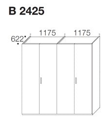 Beta Liscia wardrobe