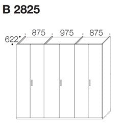 Beta Liscia wardrobe