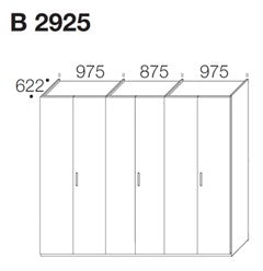 Beta Liscia wardrobe