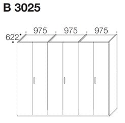 Beta Liscia wardrobe