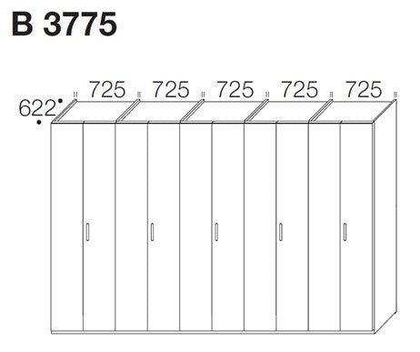 Assisa Liscia wardrobe