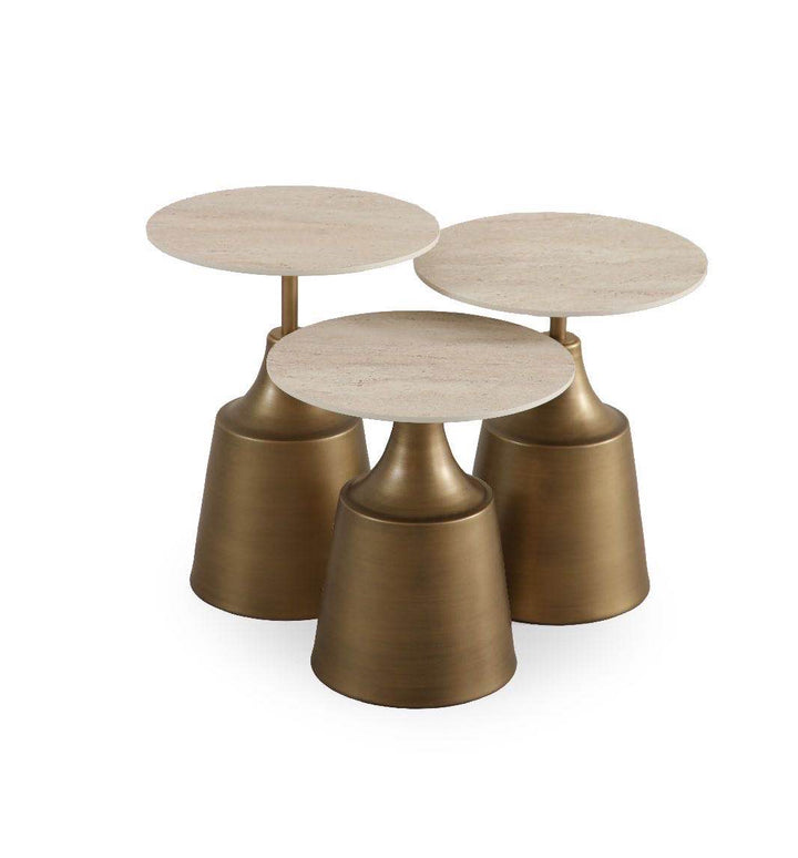 Nero Beistelltisch Set