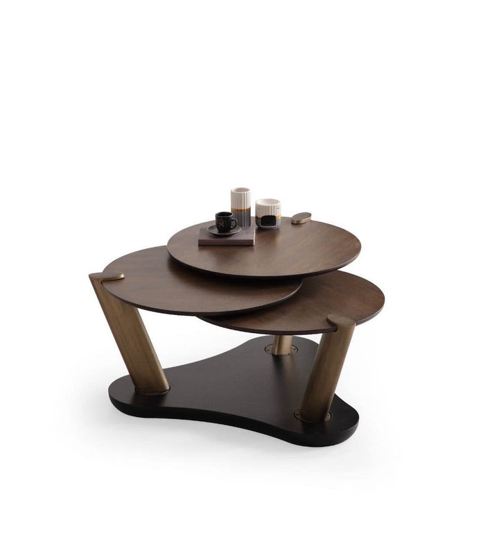 Trio Couchtisch (Brass)