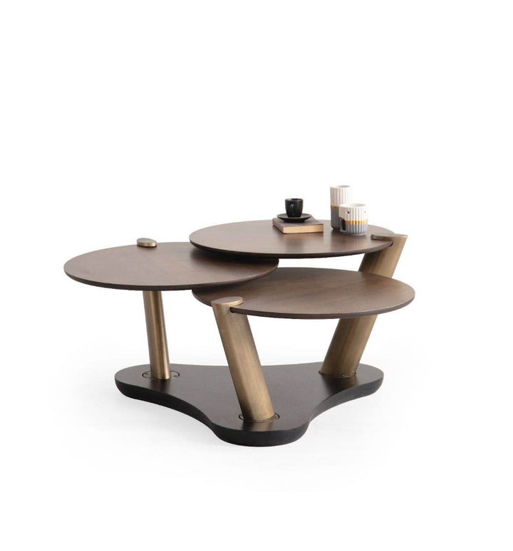 Trio Couchtisch (Brass)