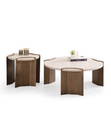 Molly Couchtisch (Travertine)