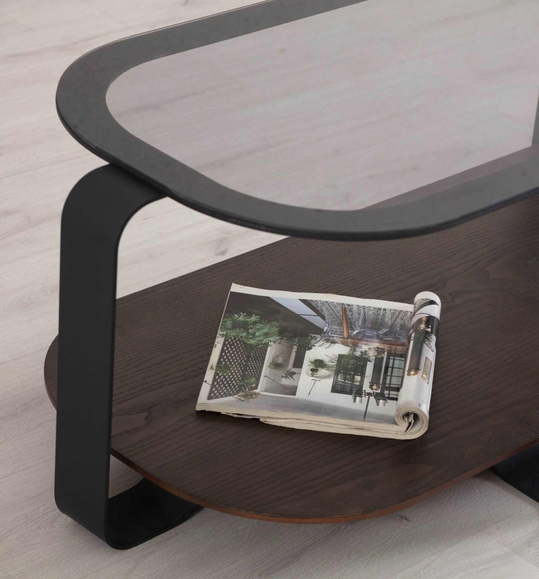 Royal Rechteck Couchtisch (Walnut)