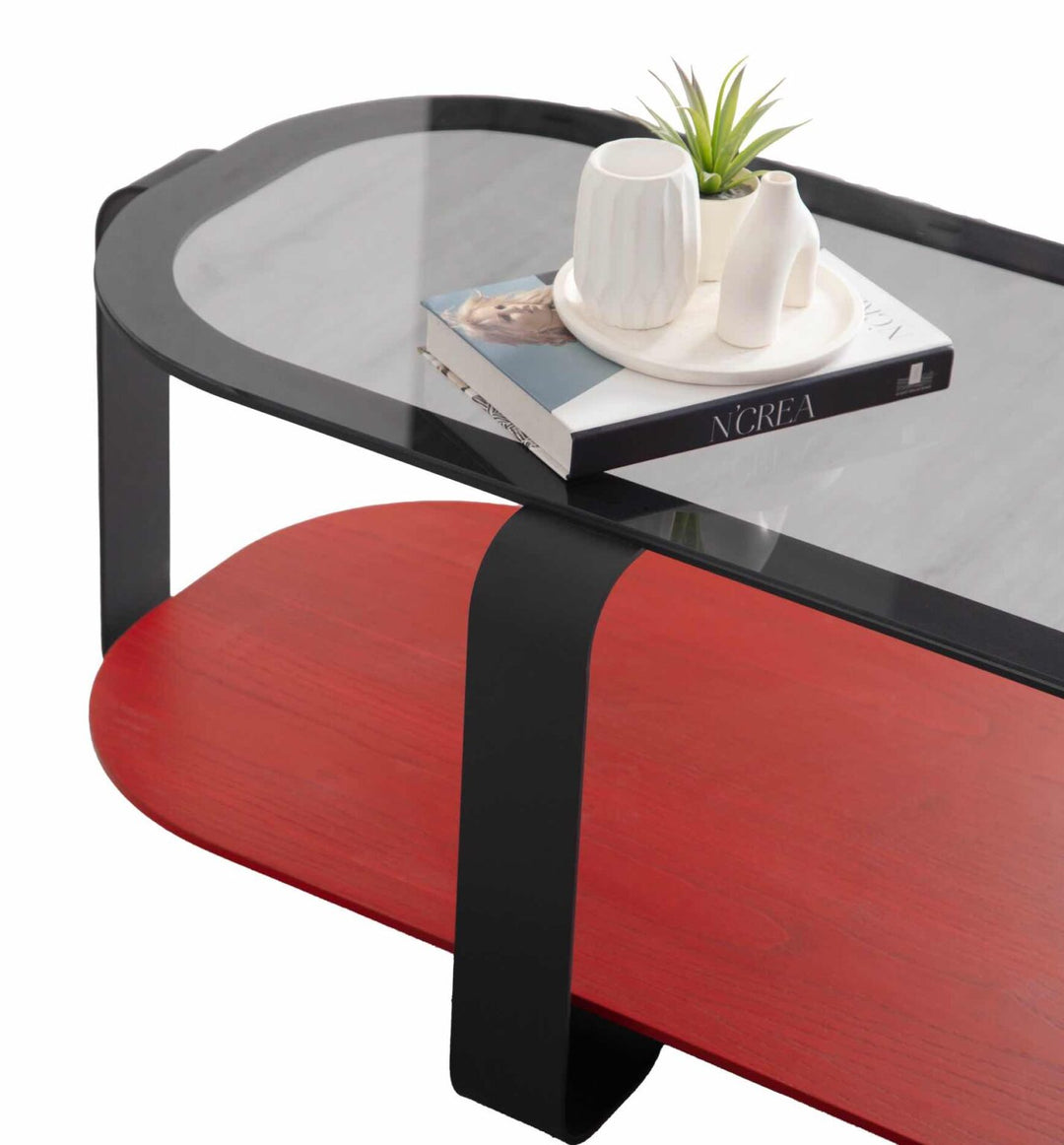 Royal Rechteck Couchtisch (Red)