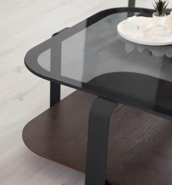 Royal Viereck Couchtisch (Walnut)