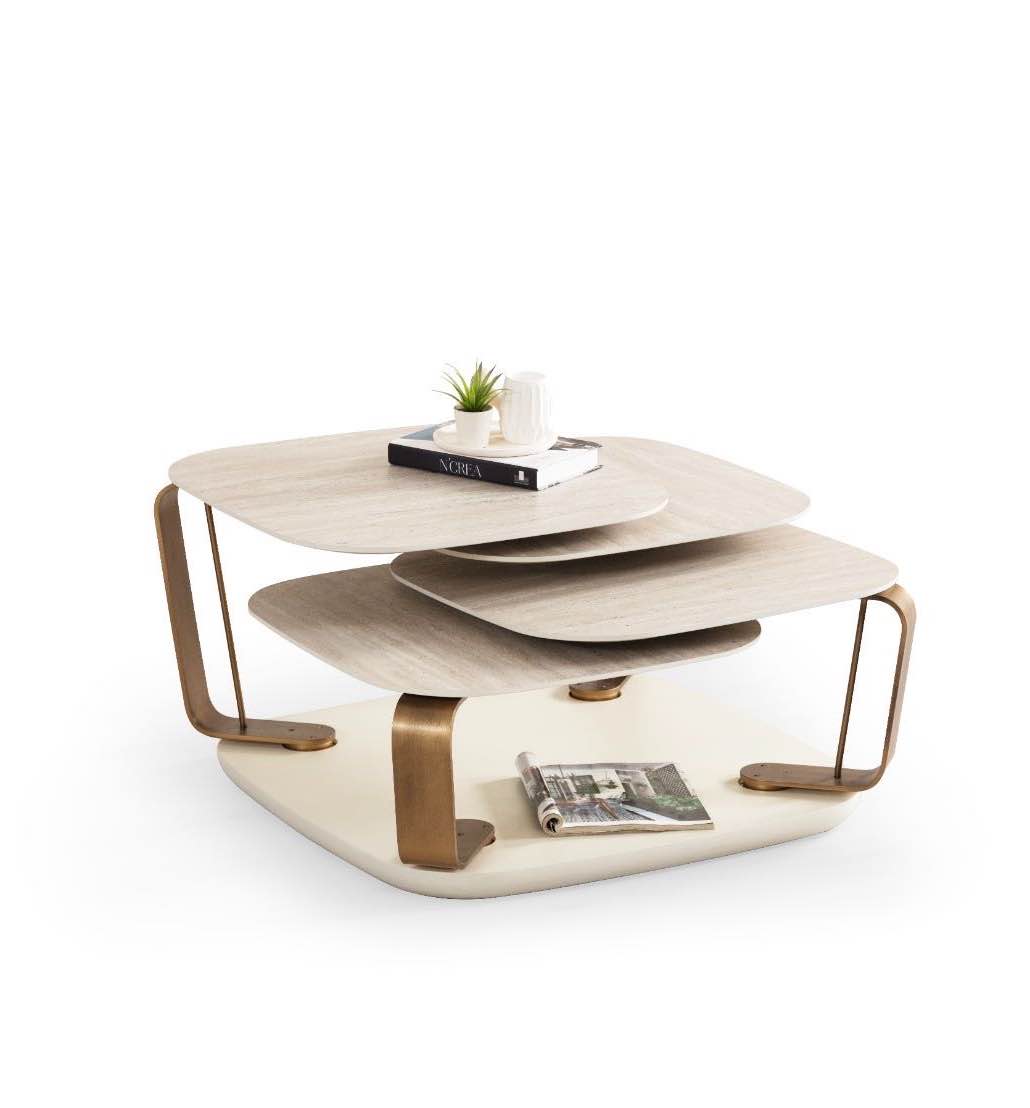 Bentley Couchtisch (Travertine)