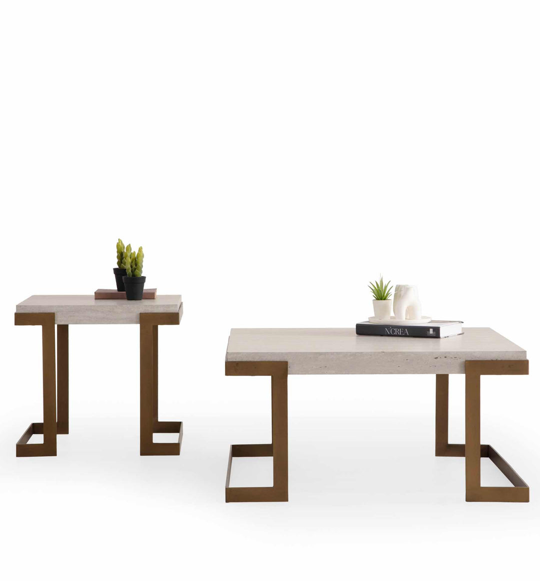 Bogota Couchtisch (Travertine)