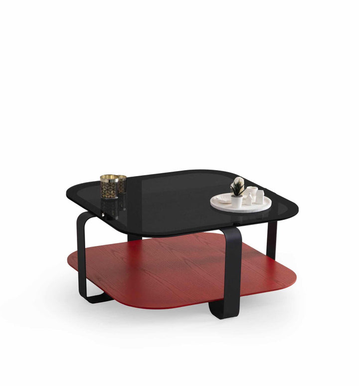 Royal Viereck Couchtisch (Red)