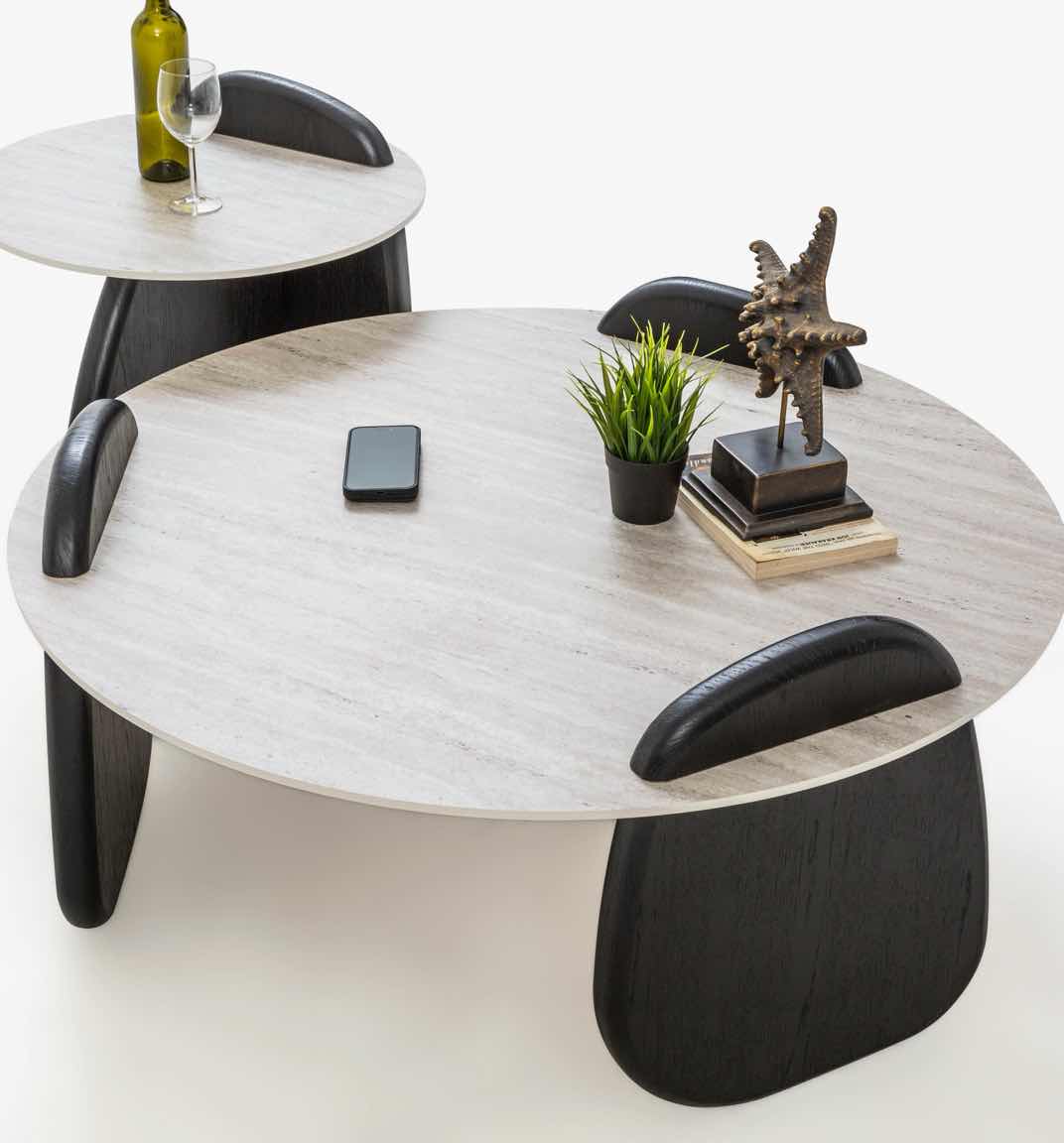 Markiz Couchtisch (Traventine)