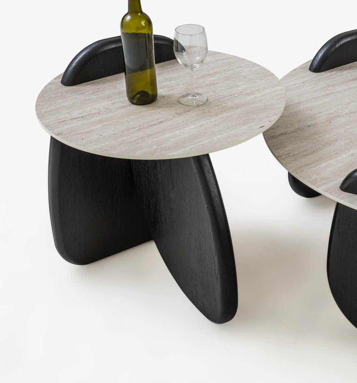 Markiz Beistelltisch (B.Traventine)