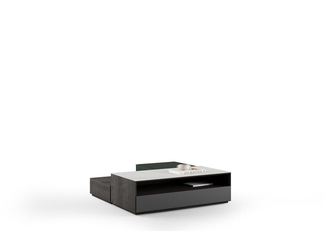 Lipa coffee table with marble