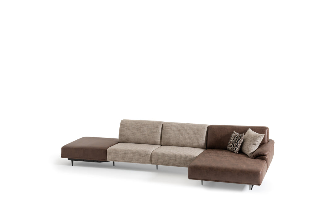 Siena Sofa mit Relax & Pouf