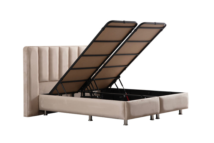 Defne bed with storage space