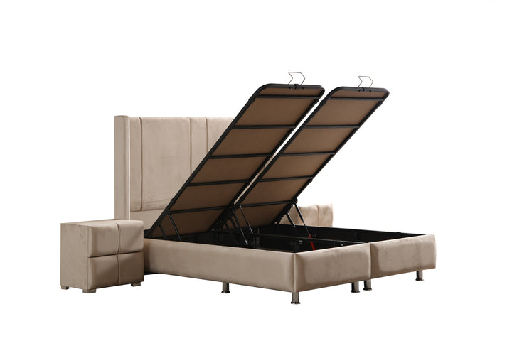 Sila Boxspringbed with storage space
