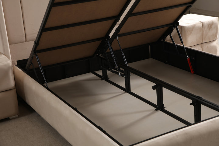 Sila Boxspringbed with storage space