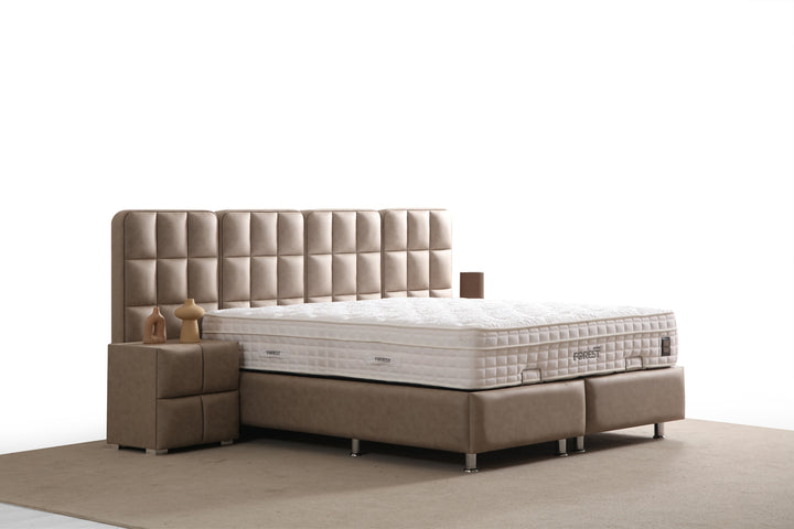 Tesla bed with storage space