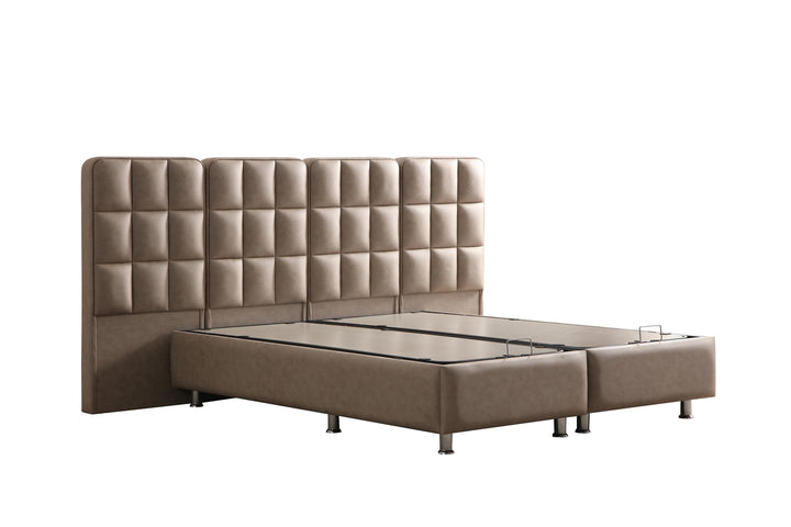 Tesla bed with storage space