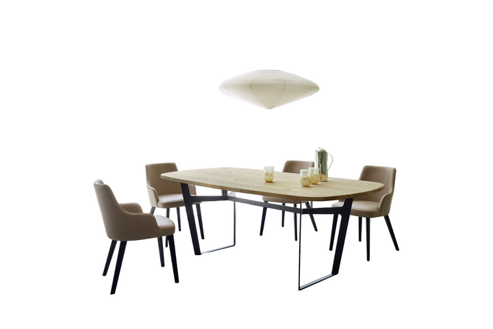 Obi dining table melamine top