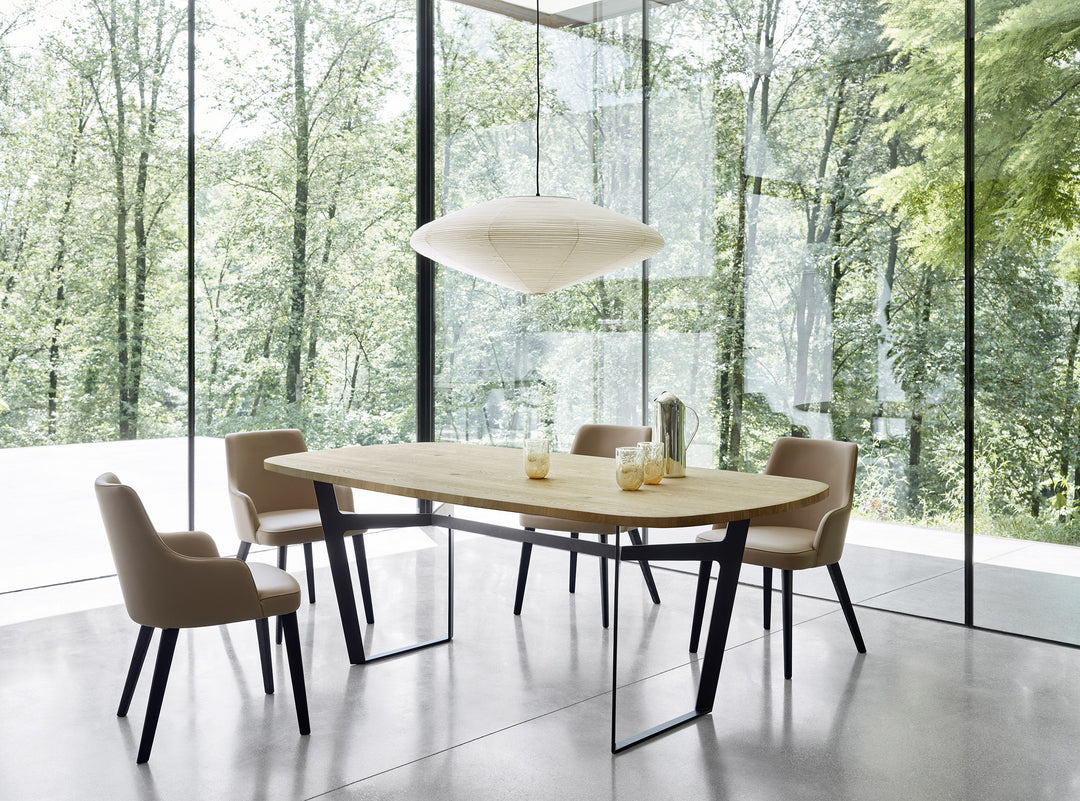 Obi dining table melamine top