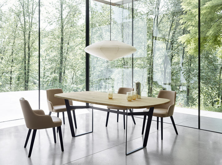 Obi dining table melamine top