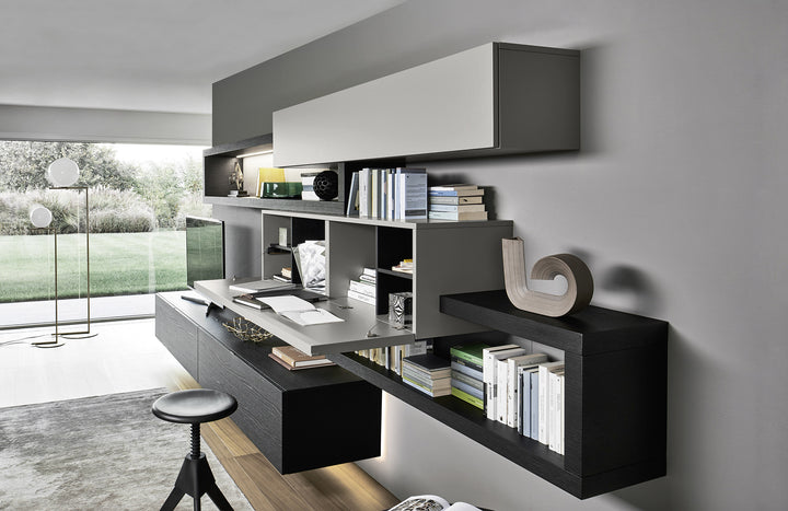 Lampo Cartesio Tv furniture floating L6C17