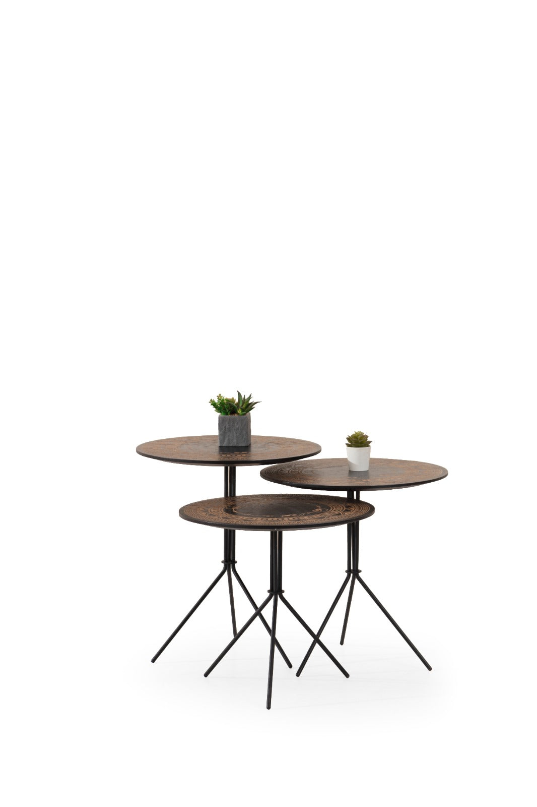 Etnik Beistelltisch Set