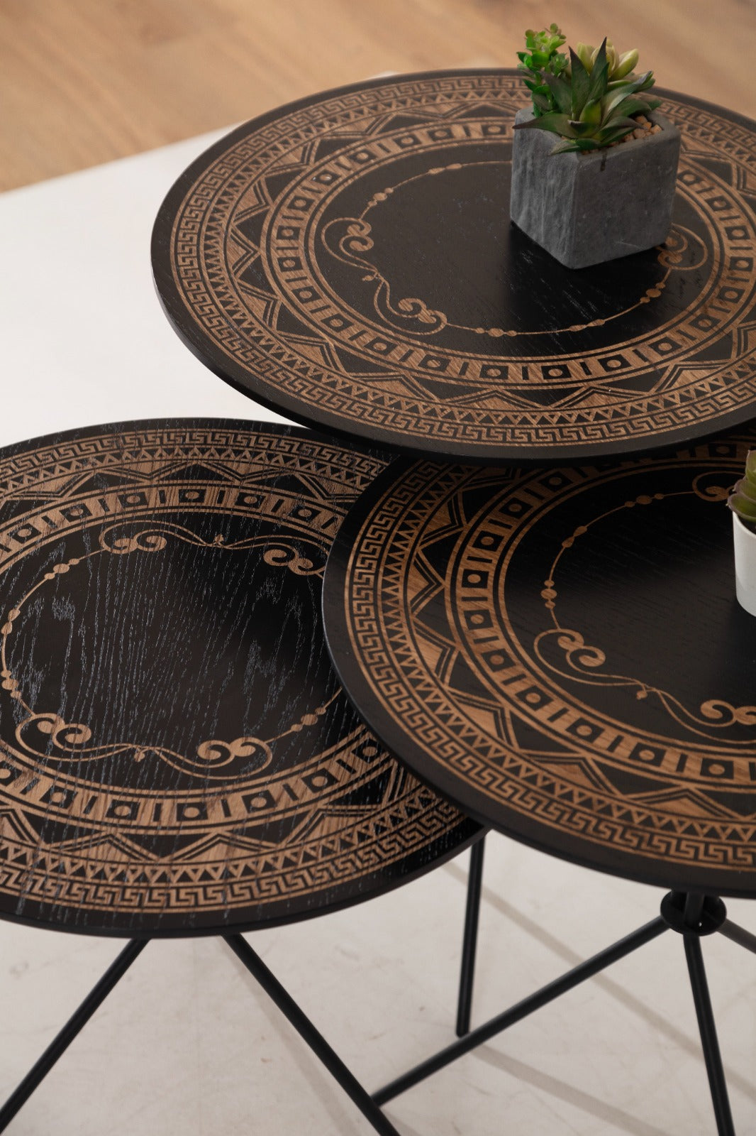 Etnik Beistelltisch Set