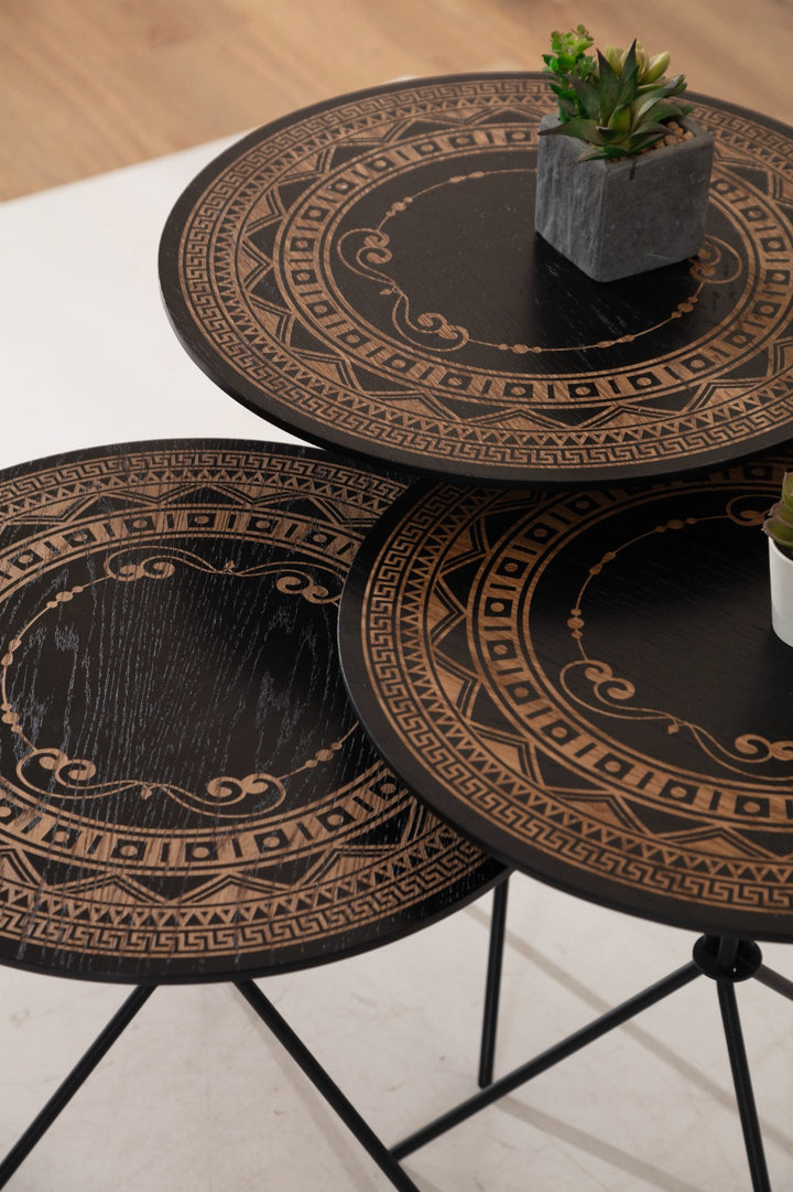 Etnik Beistelltisch Set