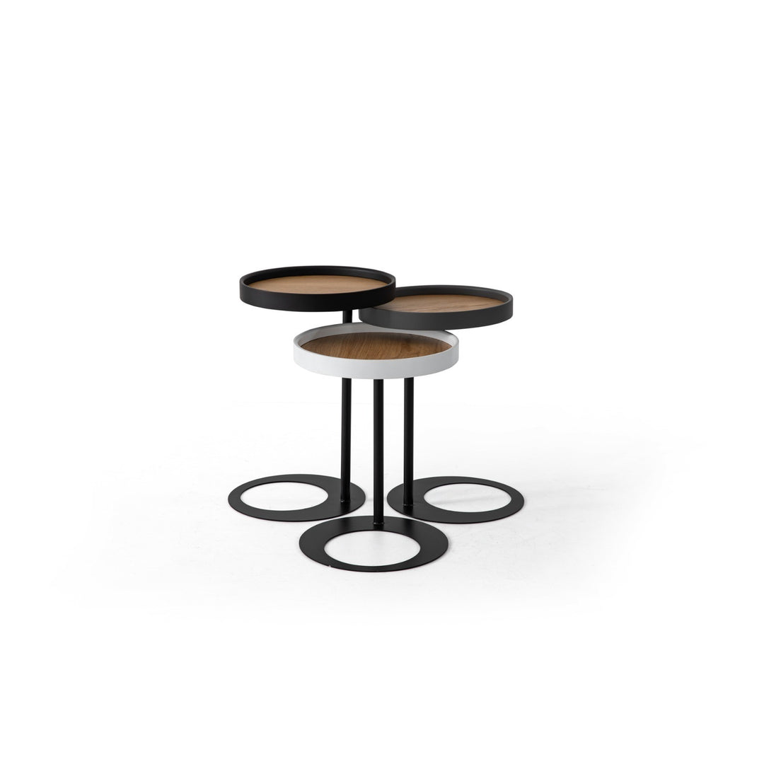 Ren Beistelltisch Set (Black)