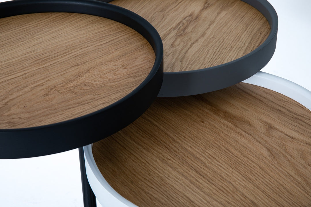 Ren Beistelltisch Set (Oak)