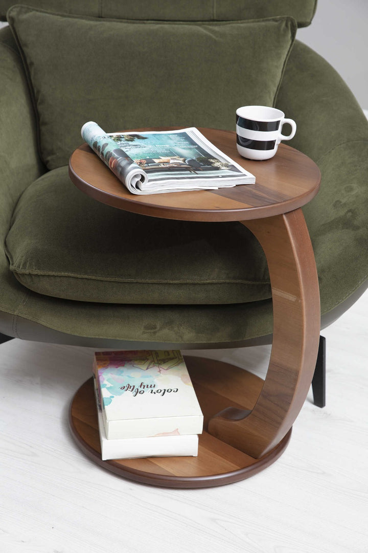 C Serviertisch (Walnut)