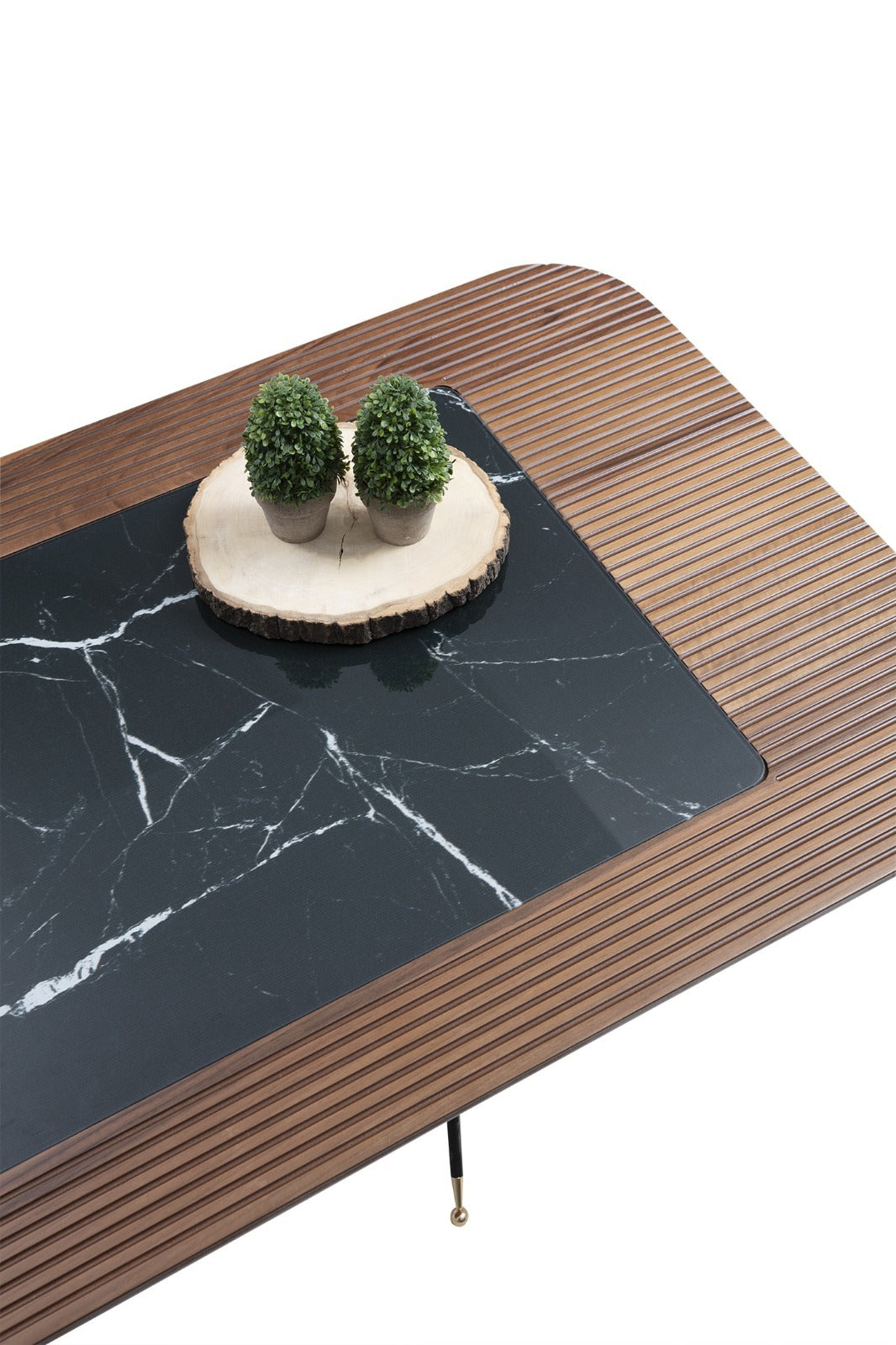 Diamond Couchtisch (Walnut-Black)